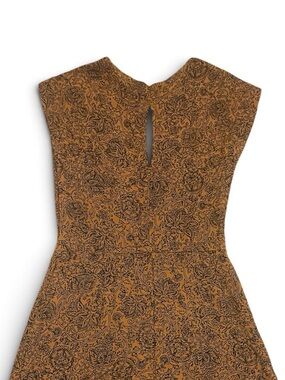 Amuse Society Mustard and Black Paisley Romper.